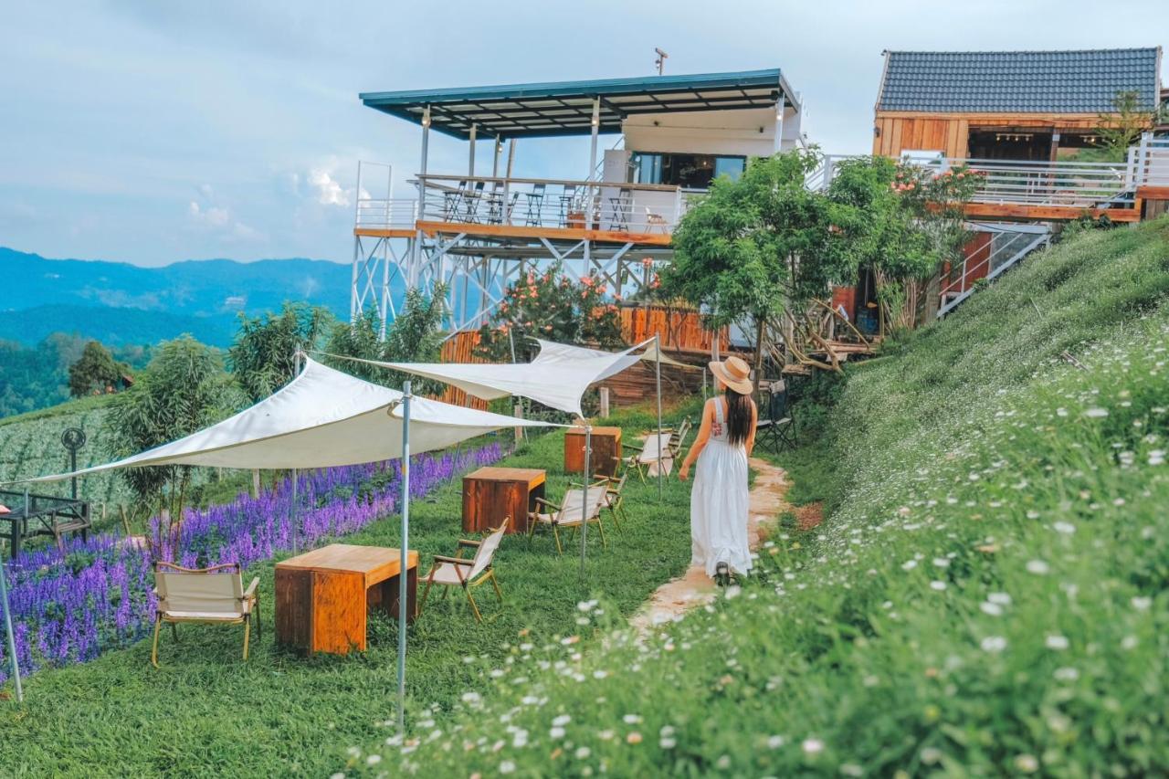 ภูวินคาเฟ่ โฮมสเตย์ Phuwin Cafe Homestay Mon Jam Esterno foto