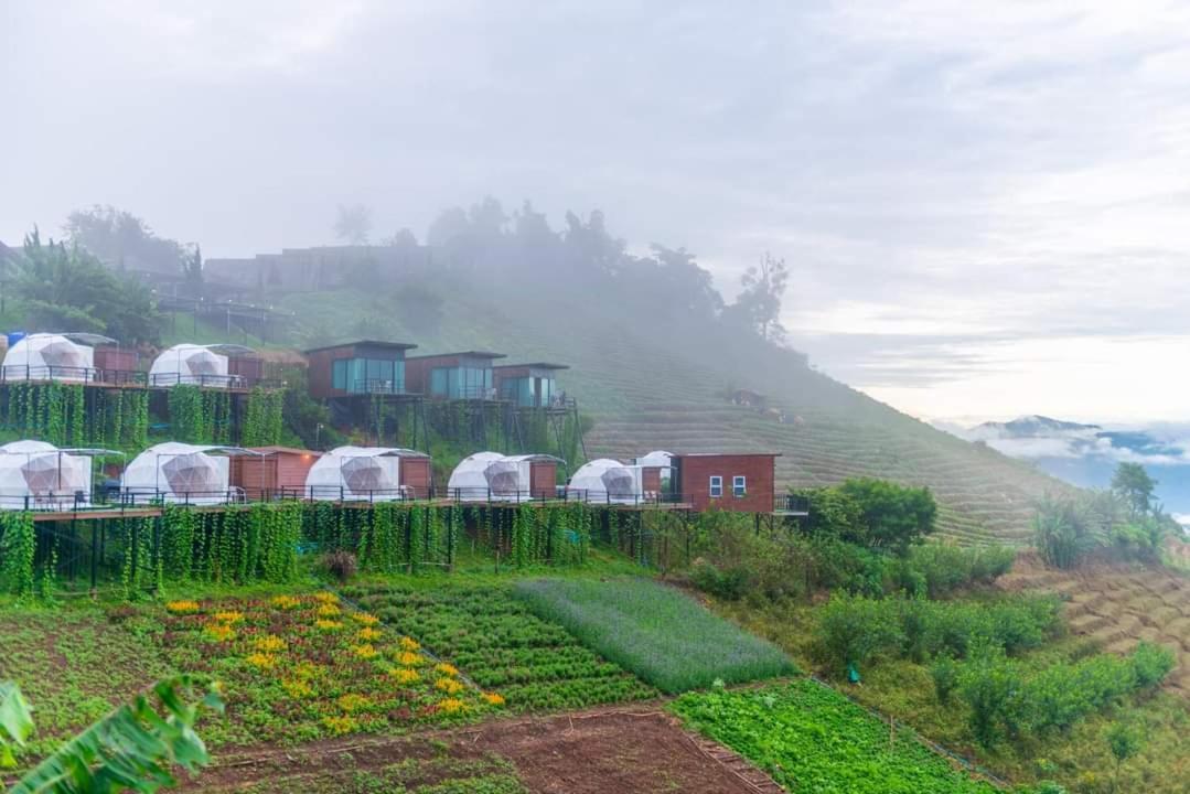 ภูวินคาเฟ่ โฮมสเตย์ Phuwin Cafe Homestay Mon Jam Esterno foto